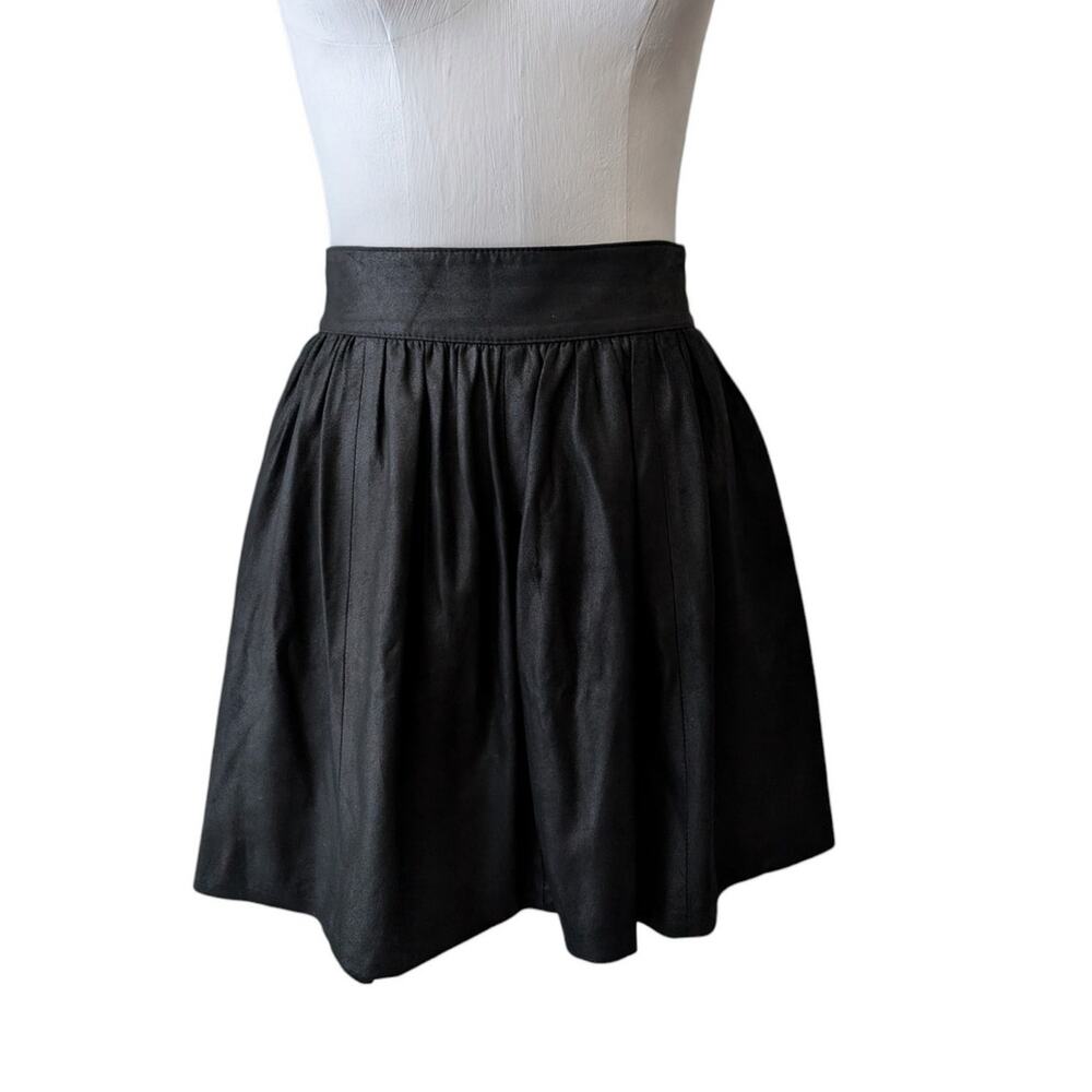 Veda Leather Skirt